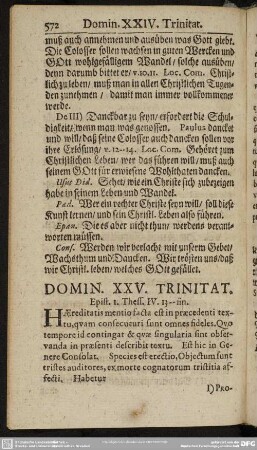 Domin. XXV. Trinitat. Epist. 1. Thess. IV. 13-fin.