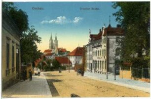Oschatz. Dresdner Straße