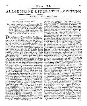 Krug, W. T.: Der Widerstreit der Vernunft mit sich selbst in der Versöhnungslehre dargestellt und aufgelöst. Nebst einem kurzen Entwurf zu einer philosophischen Theorie des Glaubens. Züllichau, Freystadt: Darnmann 1802