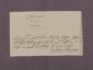 Lehenbrief des von der Frau Dr. Kiefer in Straßburg bestellten Schaffners auf Schloß Ulmburg gegen Jacob Bräder zu Großweier über den markgräflich-badischen Gülthof auf weitere 15 Jahre
