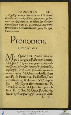 Pronomen.