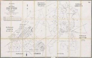 N° V; Karte von der Hoffeldmark Settin, D. A. Crivitz