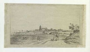 Ulm von Südwesten. Um 1817
