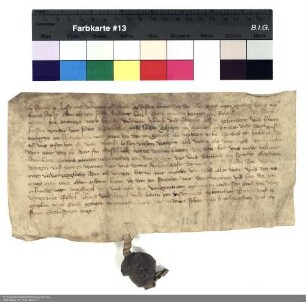 Revers Hermann Lusses bezüglich der Belehnung mit anderthalb Huben Land in Großenlupnitz und der Wüstung bei (Blindenrode) durch Heinrich [von Kranlucken], Abt von Fulda