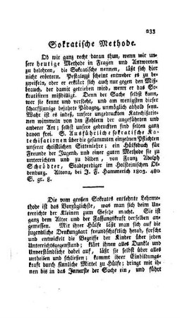 Sokratische Methode