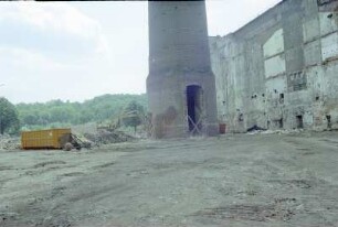 Schornstein 3, Maschinenhaus MD-Anlage, von NW