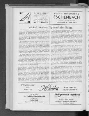 Verkehrsknoten Eppendorfer Baum