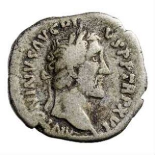 Münze, Denar, 152 - 153 n. Chr.