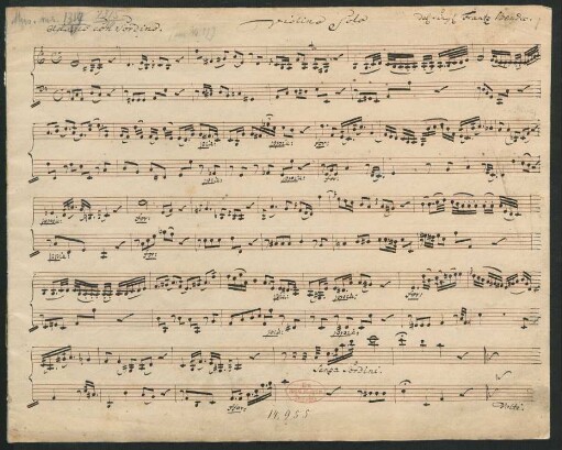 Sonaten; vl, b; a-Moll; L 3.118