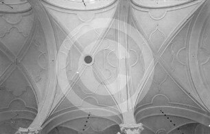 Gewölbe im Langhaus der Dreifaltigkeitskirche Libau