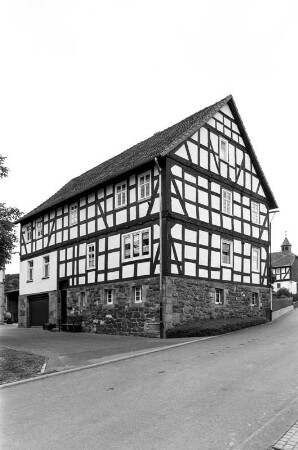 Wohnhaus (Wohnhaus, Fachwerk); Frankenau, Hunoldstraße 7