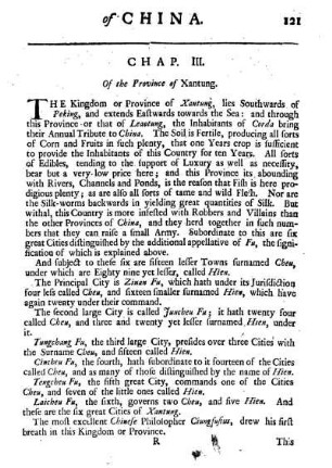 Chap. III. Of the province of Xantung