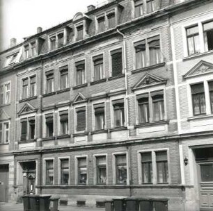 Dresden-Trachau, Wöhlerstraße 6. Wohnhaus. Um 1900. Straßenansicht