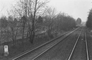 Eisenbahntrasse bei Tröbitz