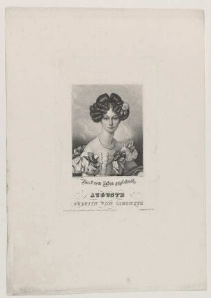 Bildnis der Auguste, Fürstin von Liegnitz