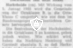 Harksheide läßt nicht locker