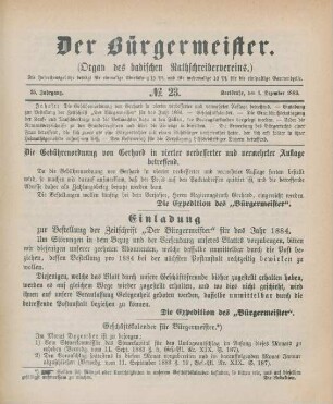 Dezember: No. 23. - 24.