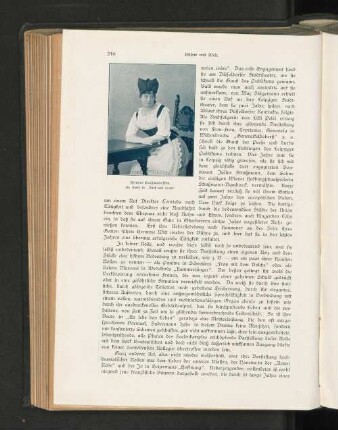 Hermine Straßmann-Witt als Lorle in "Dorf und Stadt"