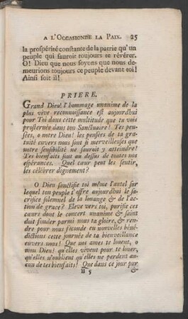 Priere