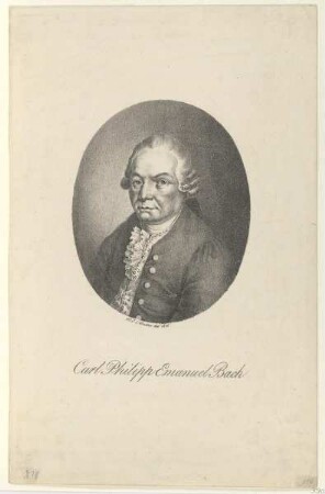 Bildnis des Carl Philipp Emanuel Bach
