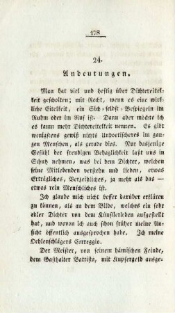 24. Andeutungen