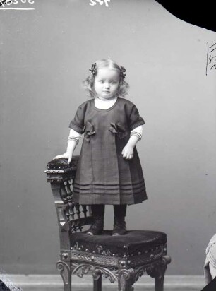 Lorchen Hesselbarth als Kind