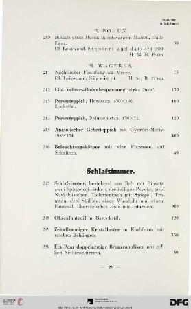 Schlafzimmer (Nr. 217-247)