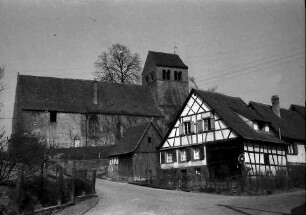 Lahr: Burgheimer Kirche; Aussicht von unten