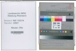 Entnazifizierung Otto Neuser , geb. 16.01.1900 (Lehrer)