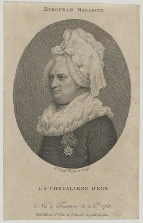 Bildnis des Chevaliere d' Eon