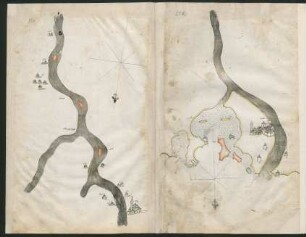 Illustration: f. 25c-25d Nil und Dumyat