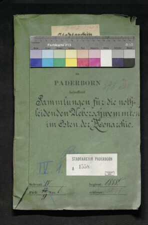 Sammlungen für die notleidenden Überschwemmten im Osten der Monarchie