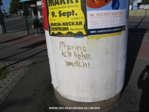 Marina ich liebe dich!