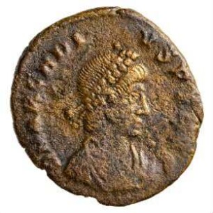 Münze, Aes 3, 395 - 401 n. Chr.
