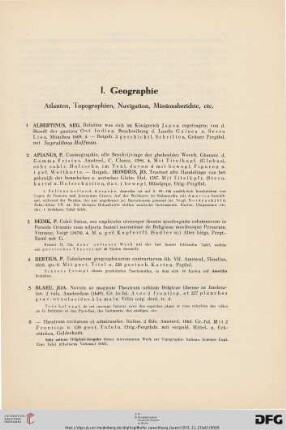Geographie (Nr. 1-52)
