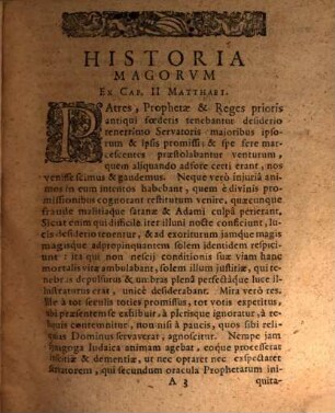 Historia magorum e Cap. II. Matthaei