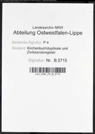 Heiratsbelege zum Zivilstandsregister von Pelkum (H 1813)