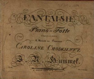 Fantaisie pour le piano-forte : op. 18