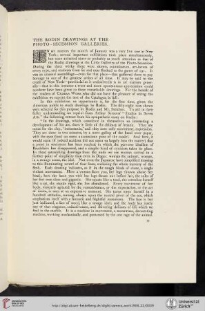 The Rodin Drawings at the Photo-Secession Galleries [unsigned]