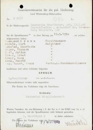 Haarländer, Laurentia