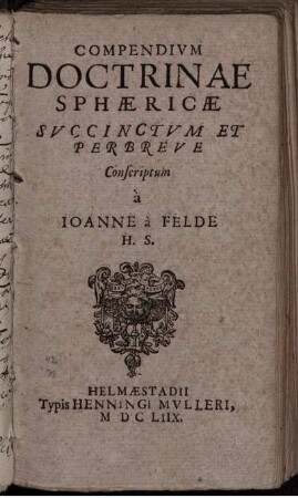 Compendium Doctrinae Sphaericae