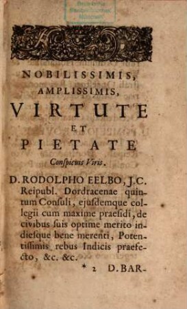 Dissertationes selectae criticae de Poëtis Graecis & Latinis
