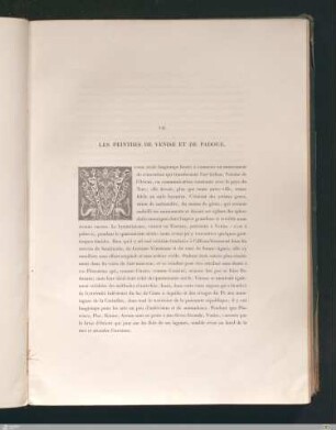 VII. Les peintres de Venise et de Padoue