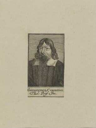 Bildnis des Gothofredus Cundisius