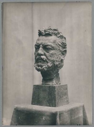 Porträt Max Slevogt, 1926, Bronze