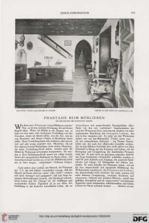 37: Phantasie beim Möblieren : die Erfassung des bewegten Lebens