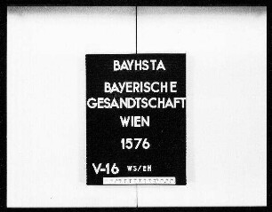 Quartalsrechnungen der Gesandtschaft