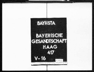 Resolutionen der Generalstaaten in Religionsangelegenheiten