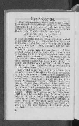 Adolf Bartels.