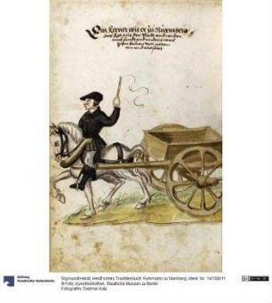 Heldt’sches Trachtenbuch: Fuhrmann zu Nürnberg